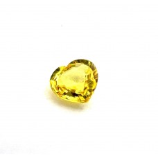 Zaffiro giallo cuore da 2.08 ct
